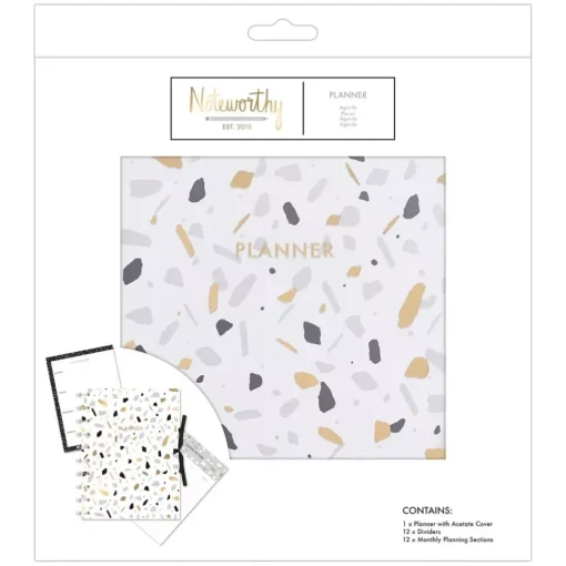 SUPER OFERTA **40%** Planner Metallic Mono A6