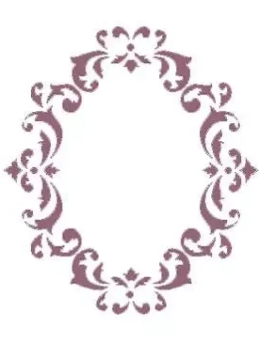 SUPER OFERTA **50% Plantilla de Stencil V-215 Marco 15x21cm Dayka