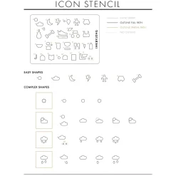 SUPER OFERTA **40%** Plantilla Icon Inkbyjeng