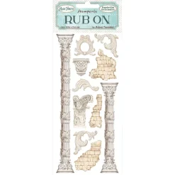 SUPER OFERTA **30%** Rub-On Columnas Magic Forest Stamperia