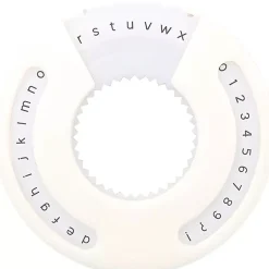 SUPER OFERTA **40%** Rueda de tipografía Sans Serif Minúsculas para Etiquetadora Label It