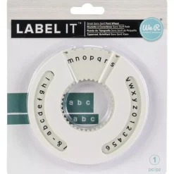 SUPER OFERTA **40%** Rueda de tipografía Sans Serif Minúsculas para Etiquetadora Label It