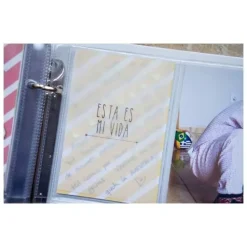 SUPER OFERTA **40%** Sellos acrílicos Esta es mi vida Castellano YoYscrap