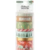 SUPER OFERTA **40%** Set 7 Washi Tapes Mittens & Mistletoe Crate Paper