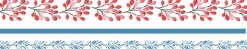 SUPER OFERTA **40%** Set 3 washi tapes Bayas Christmas Berries Artemio