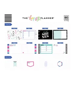SUPER OFERTA **30%** Set de complementos Boss Babe Happy Planner
