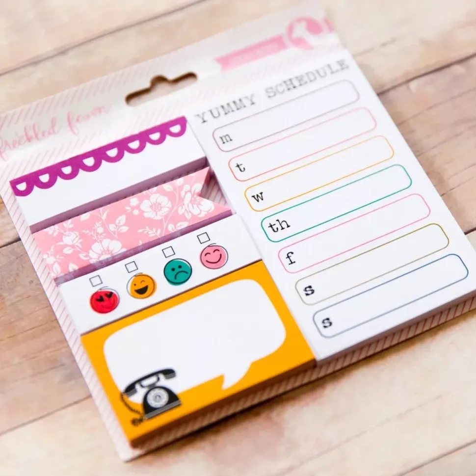 SUPER OFERTA **60%** Set de notas adhesivas Chit Chat Freckled Fawn