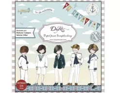 SUPER OFERTA **40%** Set de Scrapbooking Niño de comunión Dayka 20x20cm