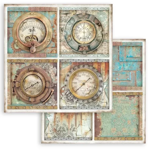 SUPER OFERTA **30%** Set de Scrapbooking Lady Vagabond Lifestyle Stamperia 15x15cm