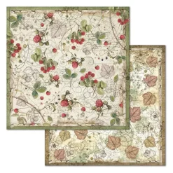 SUPER OFERTA **30%** Set de scrapbooking Forest Stamperia 30x30cm