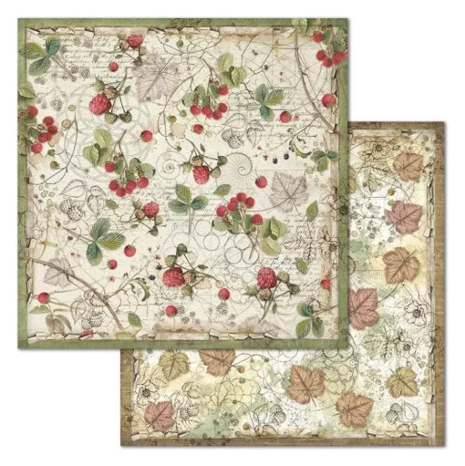 SUPER OFERTA **30%** Set de scrapbooking Forest Stamperia 30x30cm