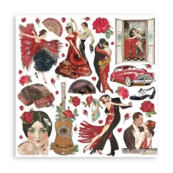 SUPER OFERTA **30%** Set De Scrapbooking Desire Stamperia 15x15cm