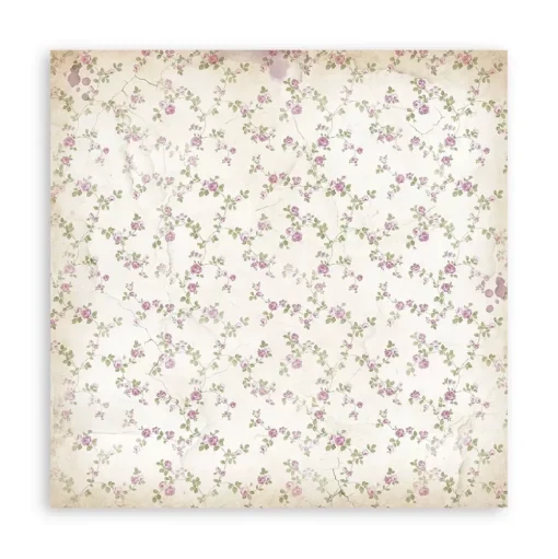 SUPER OFERTA **30%** Set de scrapbooking Lavender Stamperia 20x20cm