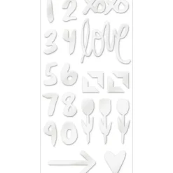 SUPER OFERTA **40%** Stickers Love Notes We R Memory Keepers