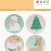 SUPER OFERTA **40%** Stickers Metal Let it Snow Artemio