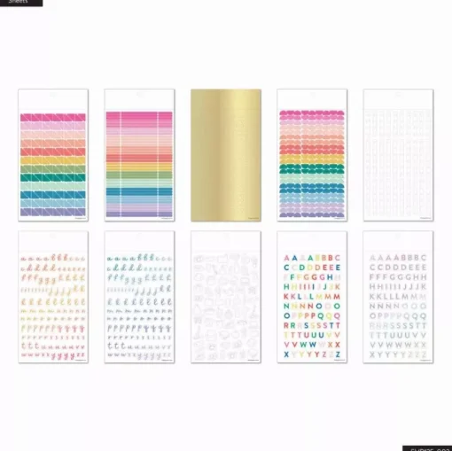 SUPER OFERTA **40%** Super Pack Stickers Bright Essentials Happy Planner