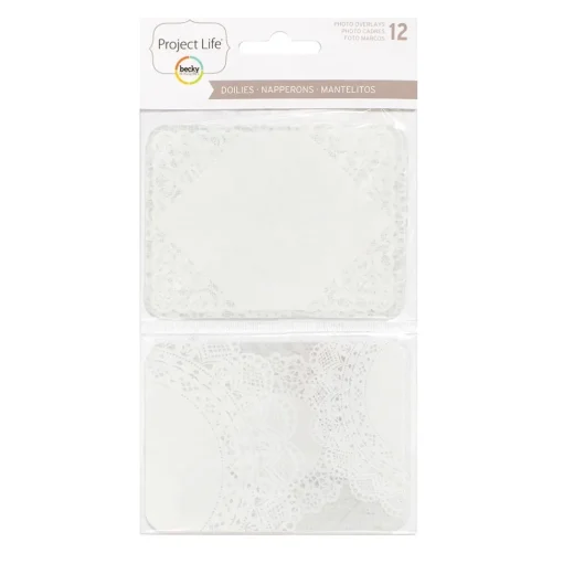 SUPER OFERTA **40%** Tarjetas Doily Project Life