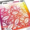 SUPER OFERTA **40%** Textura de caucho Doodle leaf Carabelle