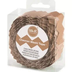 SUPER OFERTA **40%** Washi Tape Chevron Cobre We R Memory Keepers