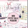 Super Pack de Mini Stickers Glam Girl Happy Planner