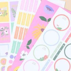 Super Pack Stickers Brilliant Blooms Happy Planner