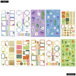 Super Pack Stickers Brilliant Blooms Happy Planner