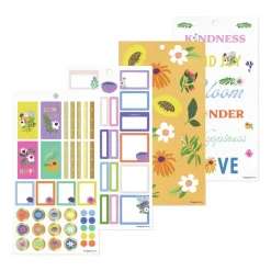 Super Pack Stickers Brilliant Blooms Happy Planner