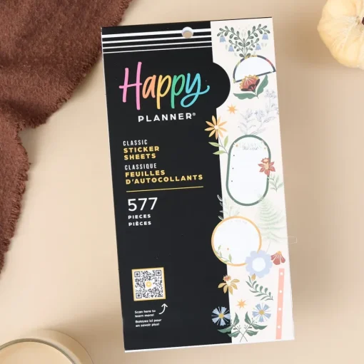 Super Pack Stickers Forest Flowers Happy Planner