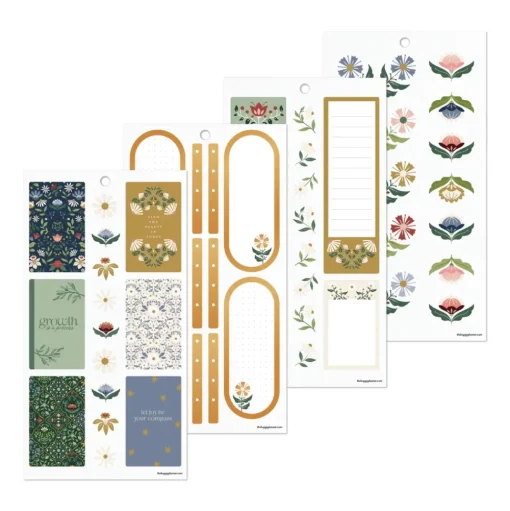 Super Pack Stickers Forest Flowers Happy Planner