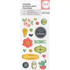 SUPER REBAJA **50%** Puffy Stickers Honey I'm Home We R Memory Keepers