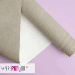 Tela de encuadernar de lino Rustic Linen PapersForYou 142x50cm