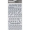 Thickers abecedario Hardcover Silver de chipboard