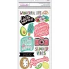 Thickers de ilustraciones Roll with it de foam Stay Sweet Amy Tangerine
