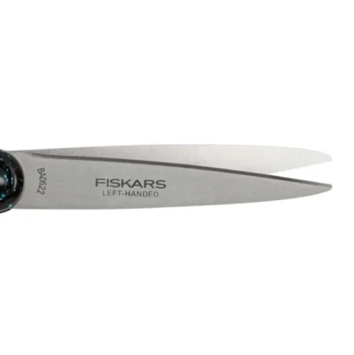 Tijeras Moteado verde azulado Teen para Zurdos Fiskars 20cm