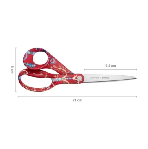 Tijeras Universales X Iittala Taika rojo Fiskars 21cm