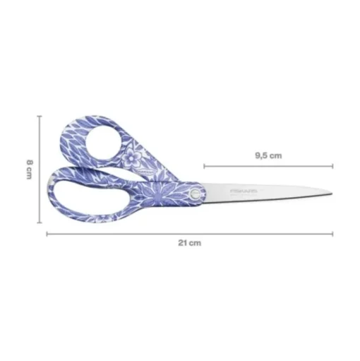 Tijeras Universales X Rörstrand Ostindia Floris Azul Fiskars 21cm