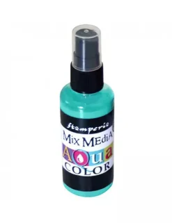 Tinta en Spray Aquacolor Turquesa Stamperia 60ml
