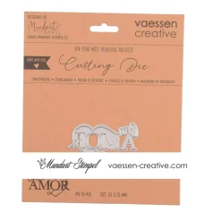 Troquel Con amor Vaessen