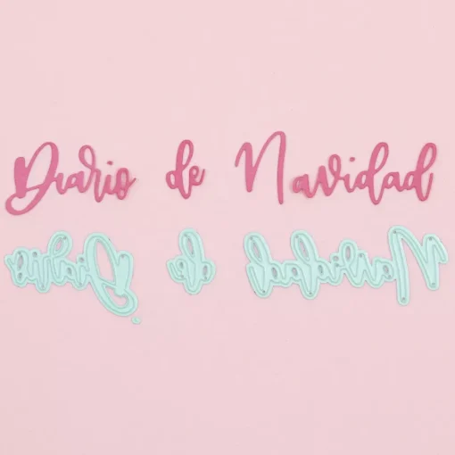 Troquel Diario de Navidad Craftelier