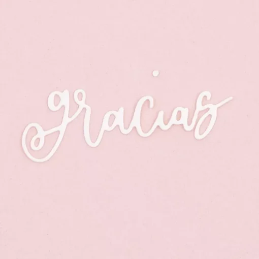 Troquel Gracias Craftelier