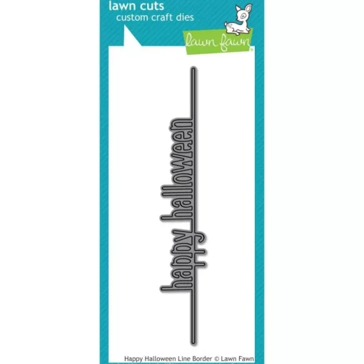Troquel Happy Halloween Line Border Lawn Fawn