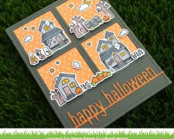 Troquel Happy Halloween Line Border Lawn Fawn