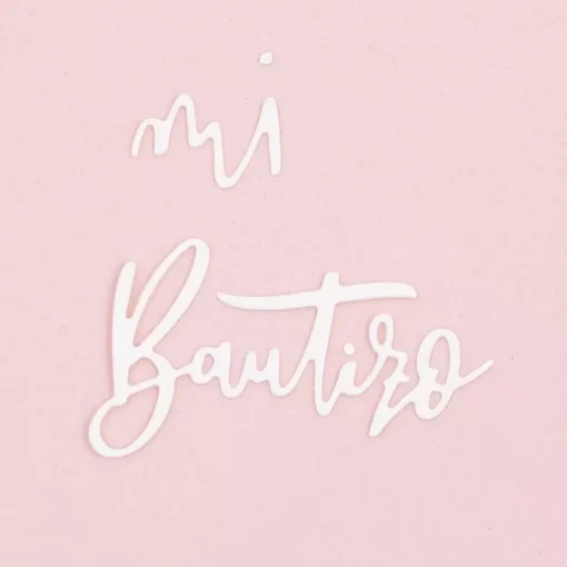 Troquel Mi Bautizo Craftelier