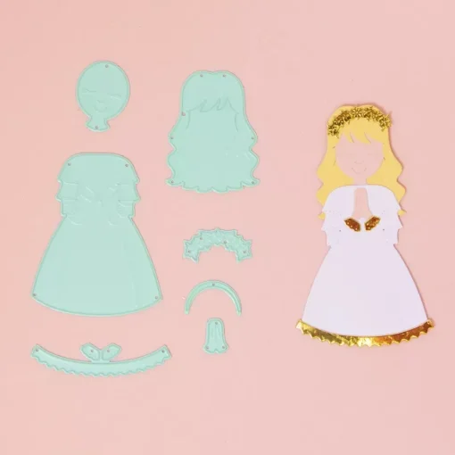 Troquel Mi primera Comunión Niña Craftelier