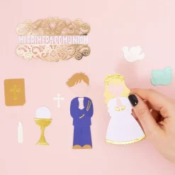 Troquel Mi primera Comunión Niña Craftelier