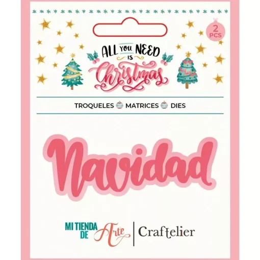 Troquel Navidad All You Need Is Christmas Craftelier