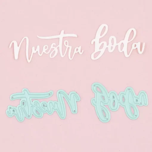 Troquel Nuestra Boda Craftelier