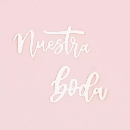 Troquel Nuestra Boda Craftelier