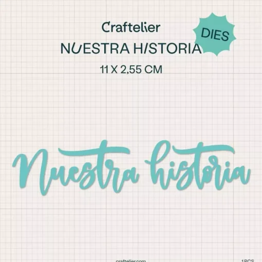 Troquel Nuestra Historia Craftelier