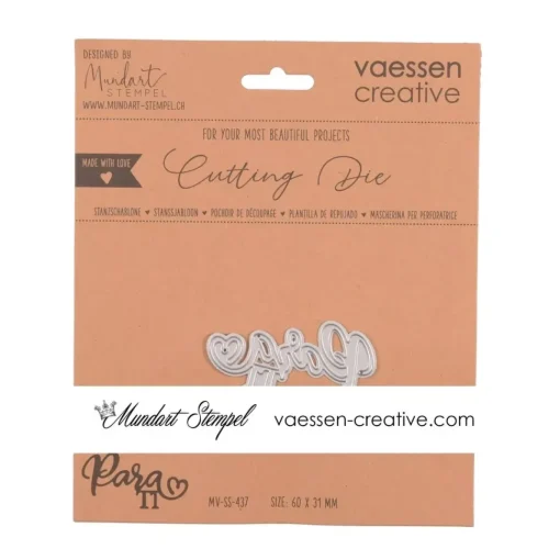 Troquel Para ti Vaessen